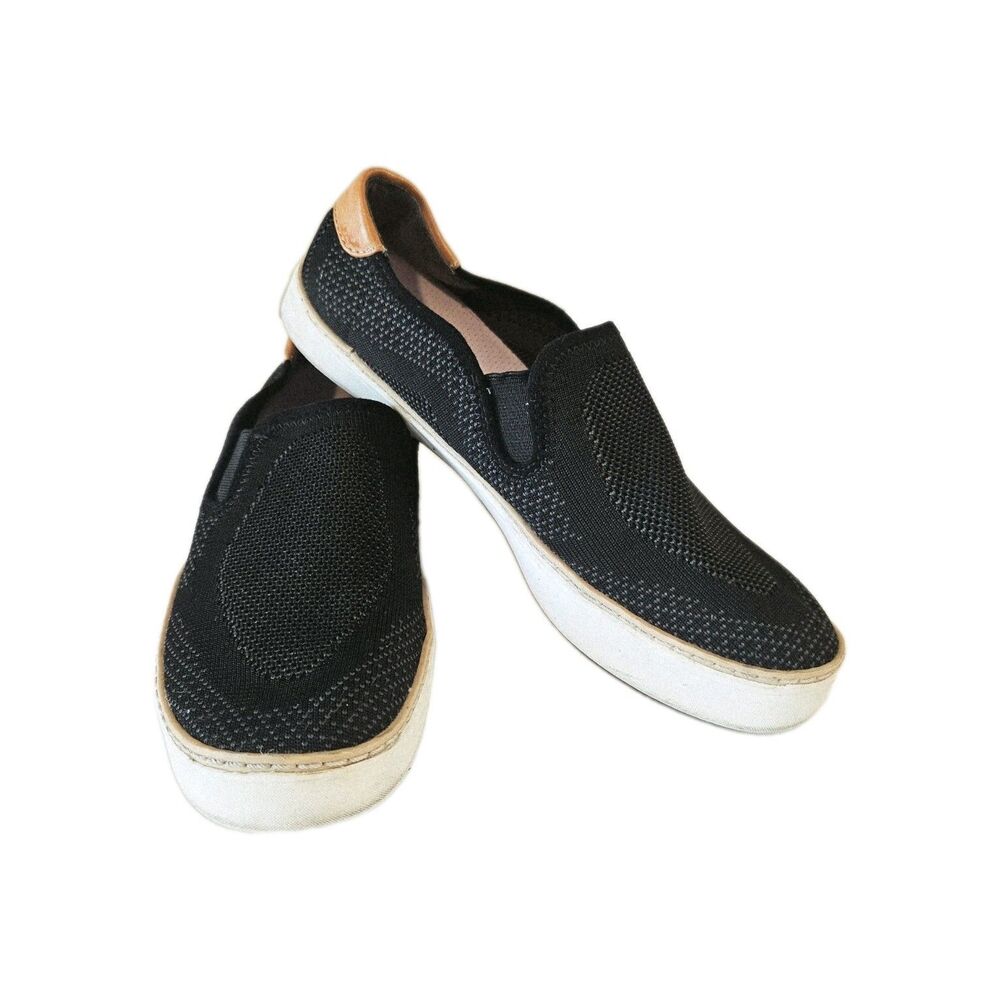 Dr. Scholl's Be Free Women's Black Mesh Slip-On Comfort Walking Shoes 7.5 M